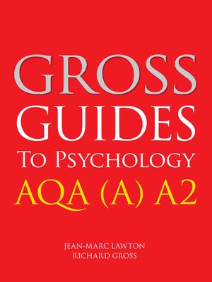 cover image of Gross Guides to Psychology